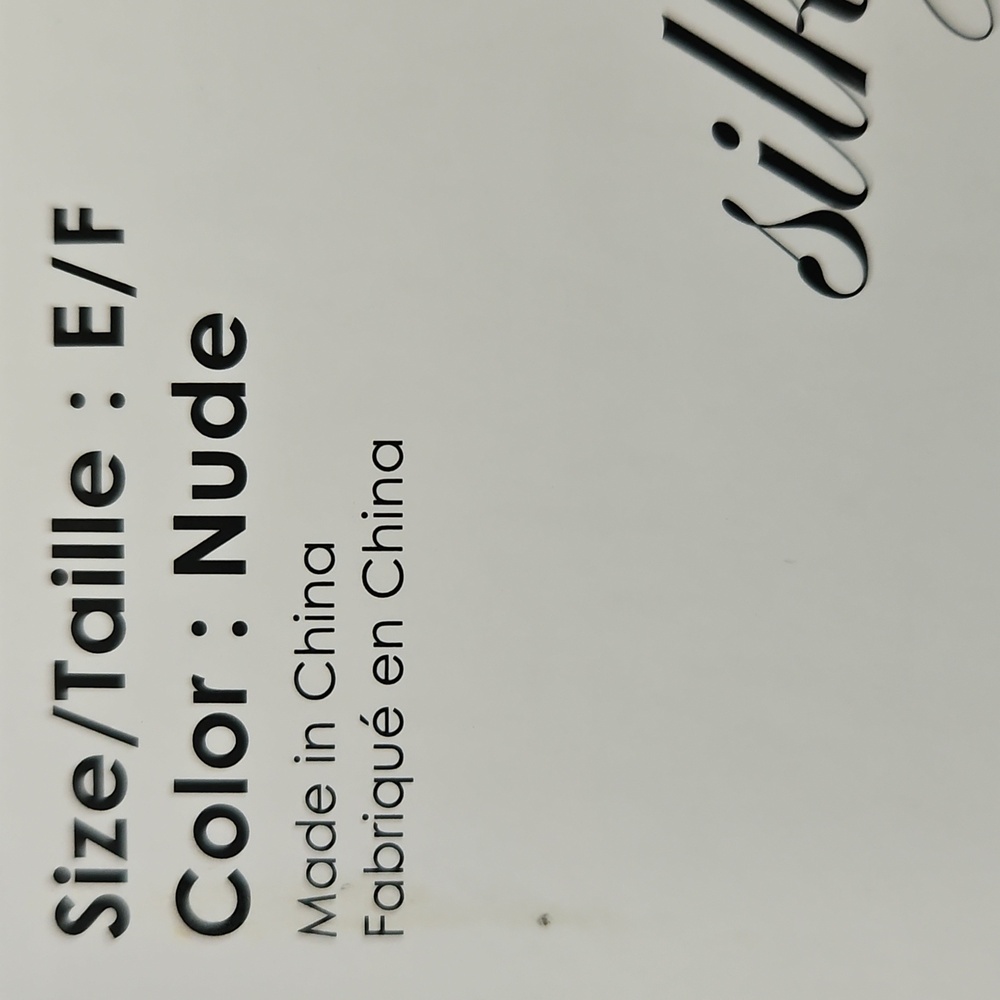 Kensie Silky Sheer Hosiery in Nude Size E/F 5'3"-6'0" 155-180lbs NEW - Picture 4 of 6